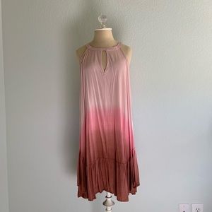 Size M UMGEE Dip Dye Ombré Dress